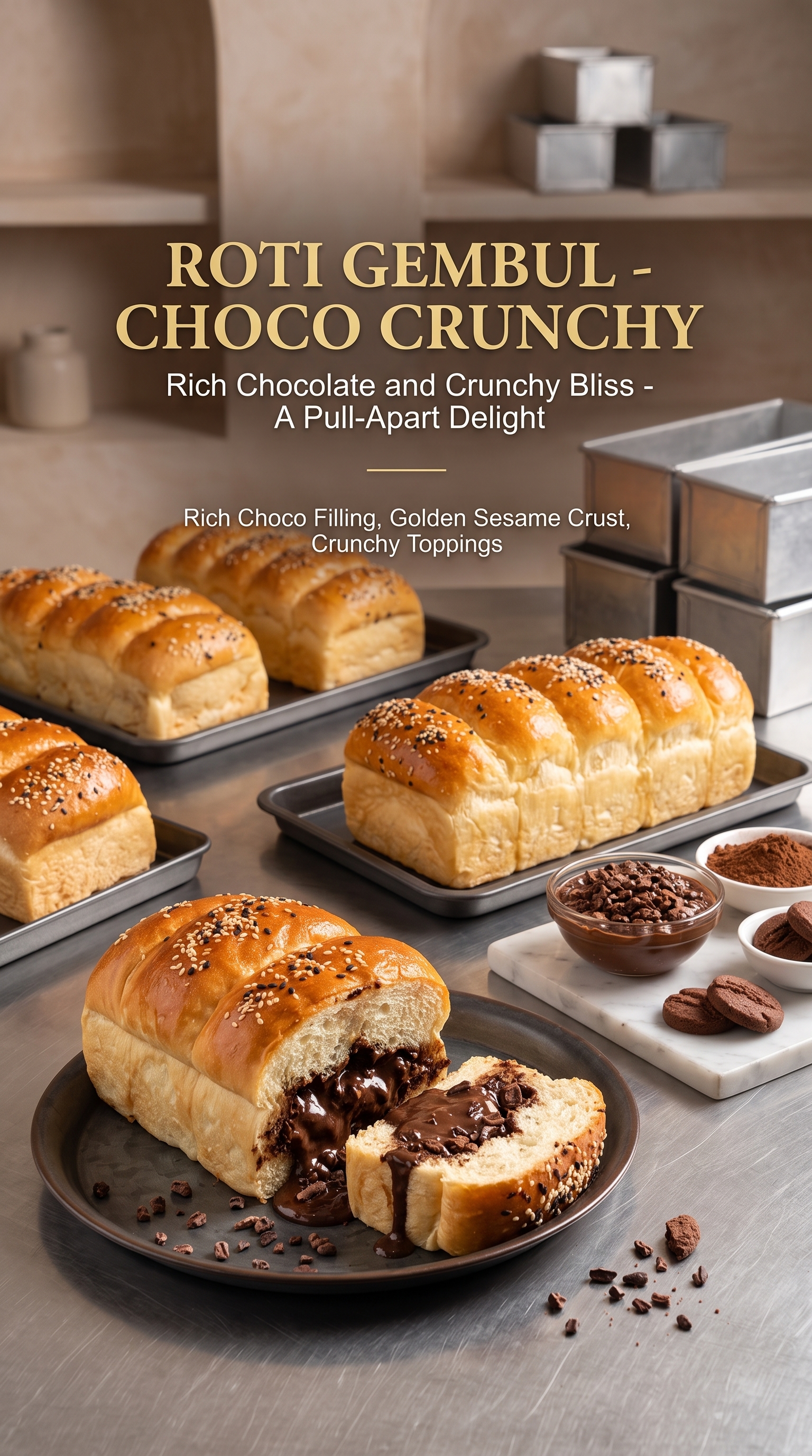 Roti Gembul - Choco Cruncy